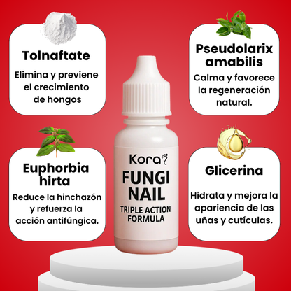 Kora™ - Tratamiento Antihongos Triple Acción / terbinafina 8%