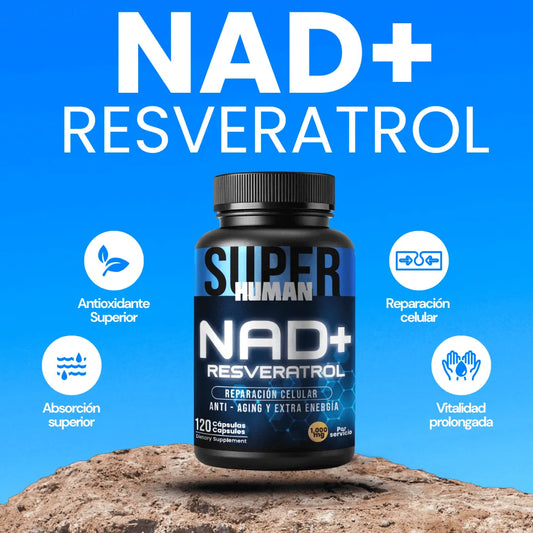 NAD + Resveratrol™  - 120 CAPSULAS