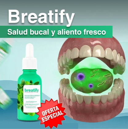 PODEROSO TRATAMIENTO NATURAL FRESH™ GOTAS CONTRA EL MAL ALIENTO