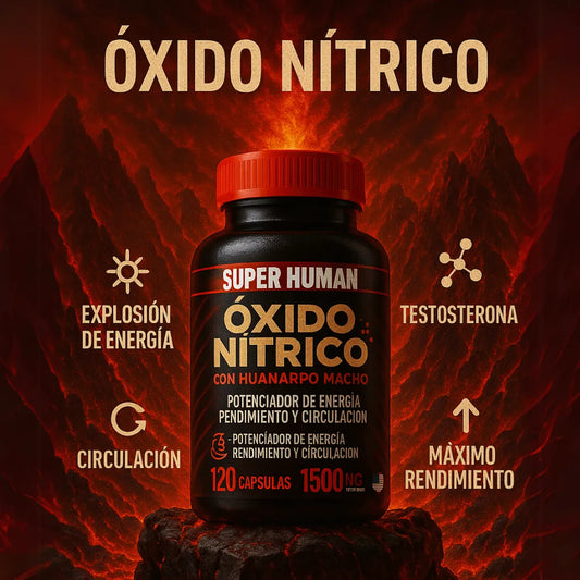 OXIDO NITRICO - 120 CAPSULAS.