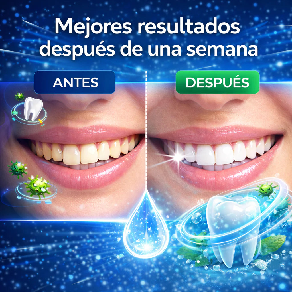 Suero Dental - Elimina Caries y Repara Esmalte