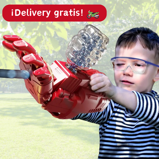 BRAZO DE IRON MAN - LANZADOR DE HIDROGEL + ENVIO GRATIS