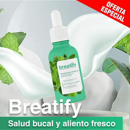 PODEROSO TRATAMIENTO NATURAL FRESH™ GOTAS CONTRA EL MAL ALIENTO
