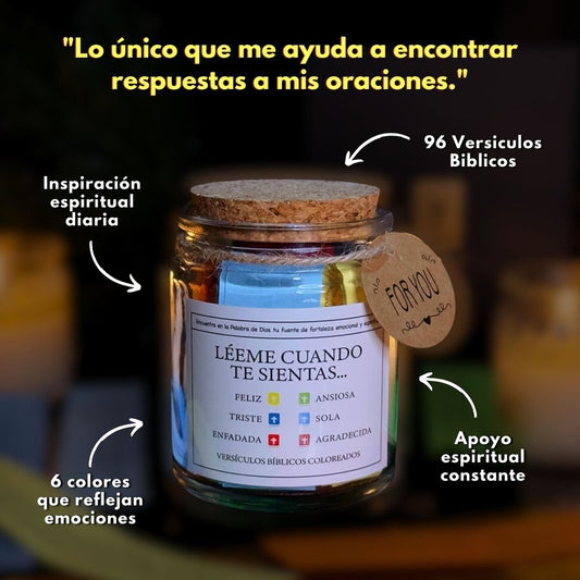TU FRASCO DE VERSICULOS BENDECIDOS®