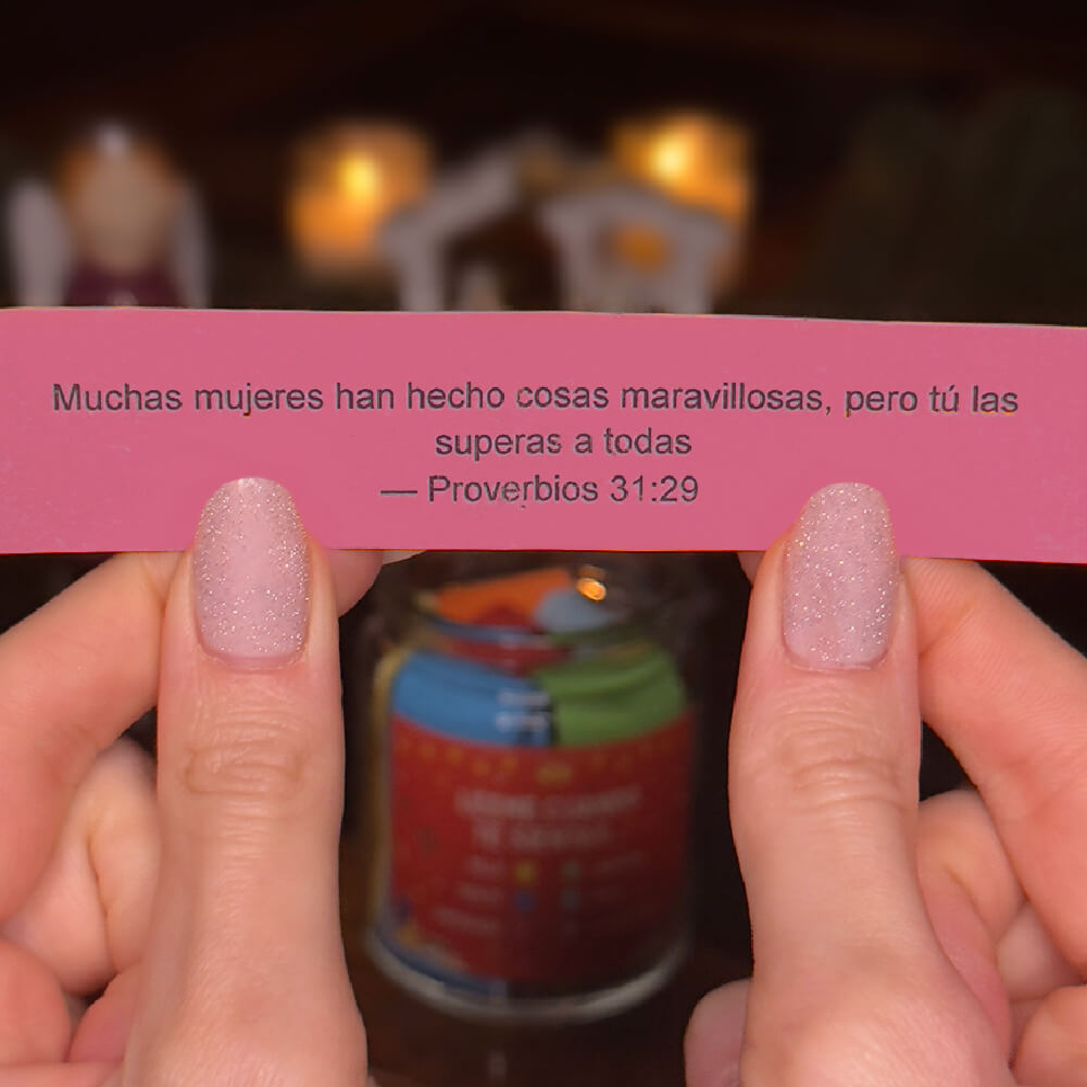 TU FRASCO DE VERSICULOS BENDECIDOS®