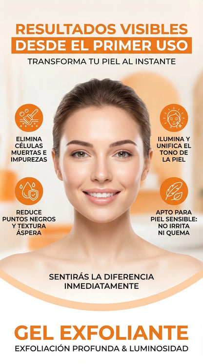 ORANGE – Gel Exfoliante de Limpieza Profunda